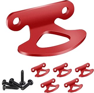 Tie Down Anchors 6 Pcs for 2000-2017 Ford F150 Truck Bed Tie Down Hooks with Red Powder Coating | Fits 2004-2017 F-150 Styleside 2001-2010 F 150 Explorer Sport Trac, Inner Bed Tie-Downs Anchor Points