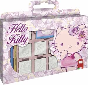 Multiprint Blister 5 Stamps for Kids Hello Kitty Olympics, 100% Made in