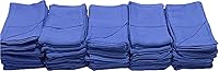 Vista 2 de GD Blue Huck - Toallas quirúrgicas de limpieza de algodón de baja pelusa, súper absorbentes, 16 x 24 pulgadas