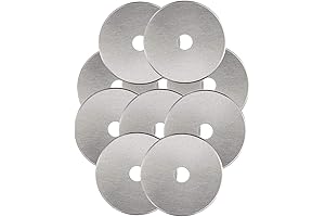 Rotary Cutter Blades 45mm Ideal for Fiskars, Olfa, Martelli, Dremel, Truecut, DAFA Models