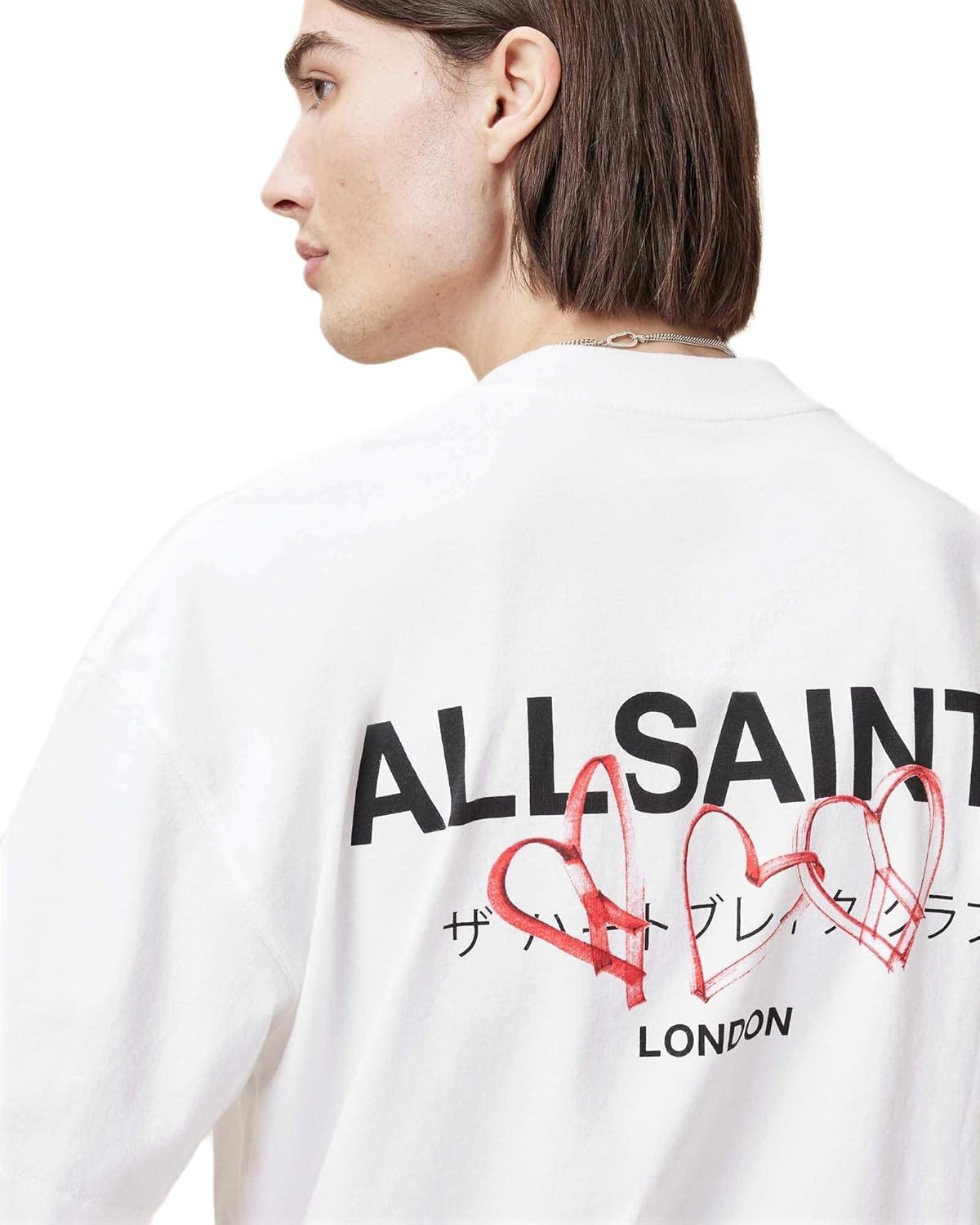 Allsaints Mens Amore Ss Crew - Image 7