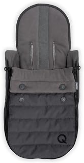 Qeridoo Fußsack Light für Fahrradanhänger, warm und wasserabweisend | Leichter, wasserabweisender und atmungsaktiver Fußsack mit weichem Fleece für Qeridoo Fahrradanhänger, universal passend