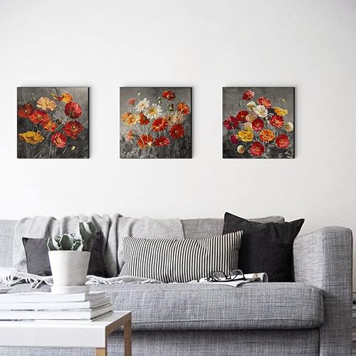 Miniatura 128 de Lienzo decorativo en blanco y negro para pared, decoración de dormitorio, paisajes de ciudades rojas, impresiones, obras de arte modernas para sala