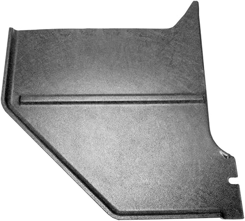 Scott Drake Concours - Paneles negros de patada, compatibles con Ford Mustang CoupeFastback 1964-1966, modelo C5ZZ-65023445BK