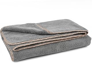 UrbanLeaf Microfiber Large Bath Towel Quick Dry Super Absorbent - Bath Towel for Men and Women Grey Towel for Bath, Travel, Gym, Beach, Pool, and Yoga (70 X 140 CMs)