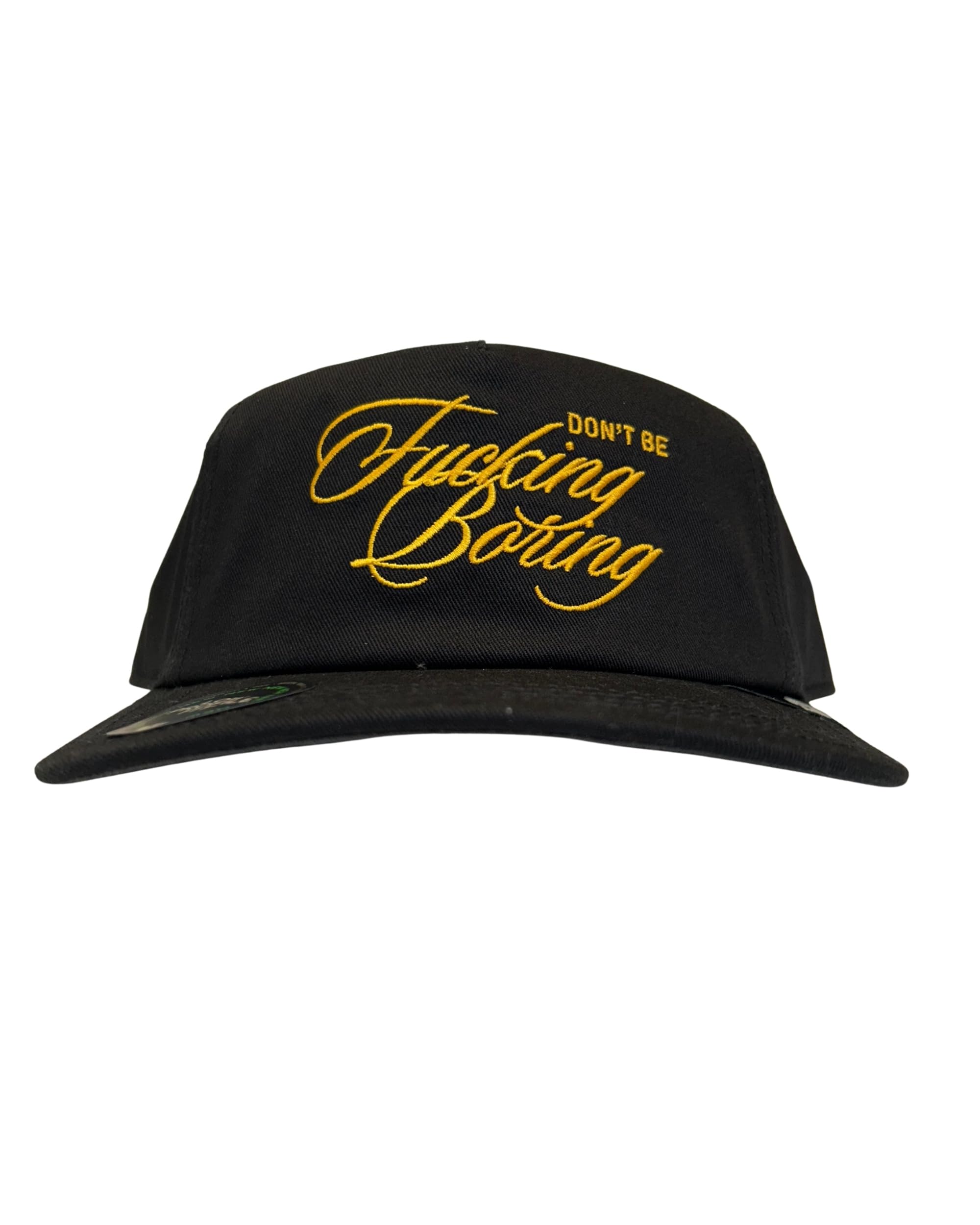 Goorin Bros. Cappello Don't Be Fucking Boring Trucker cap Misto Poliestere Nero Unisex