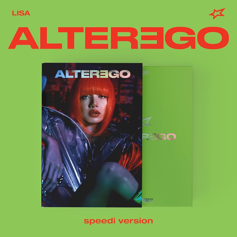 lisa メガジャケ　リサ　ALTER EGO LISA Official - Alter Ego Photobook — Kiki Version – Lalisa