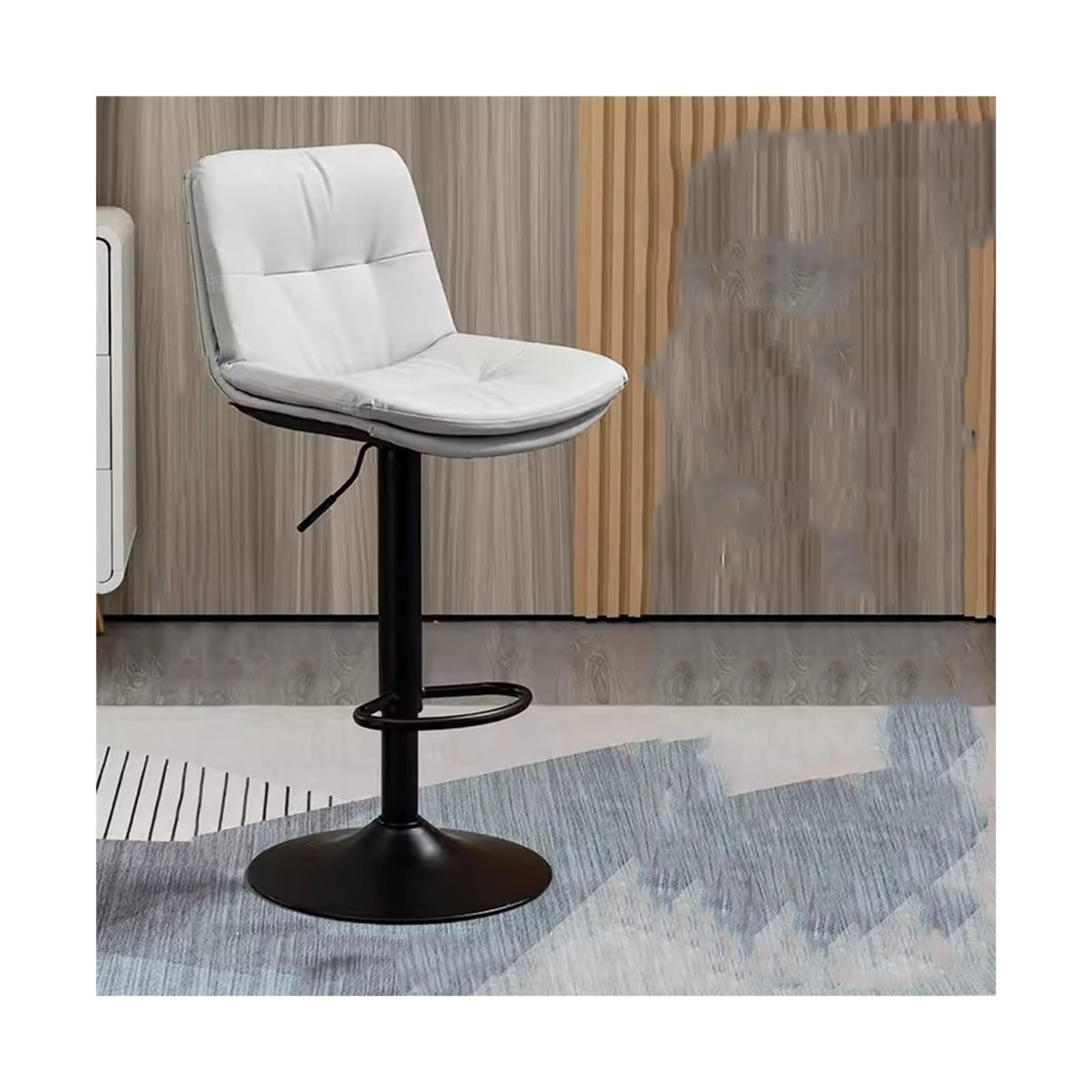 Tabouret de bar réglable et rotatif pour îlot de cuisine