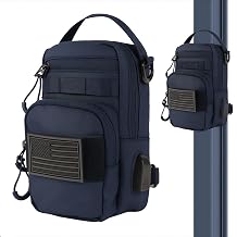 LEPHYON Magnetic Gym Bag, Small Gym Bag for Men &amp; Women, Crossbody Sling Bags with Strong Magnets, USB Charging Port, Multi-Carry Design, Perfect for Travel Workout Sports, Best Gift for Fitness Lover