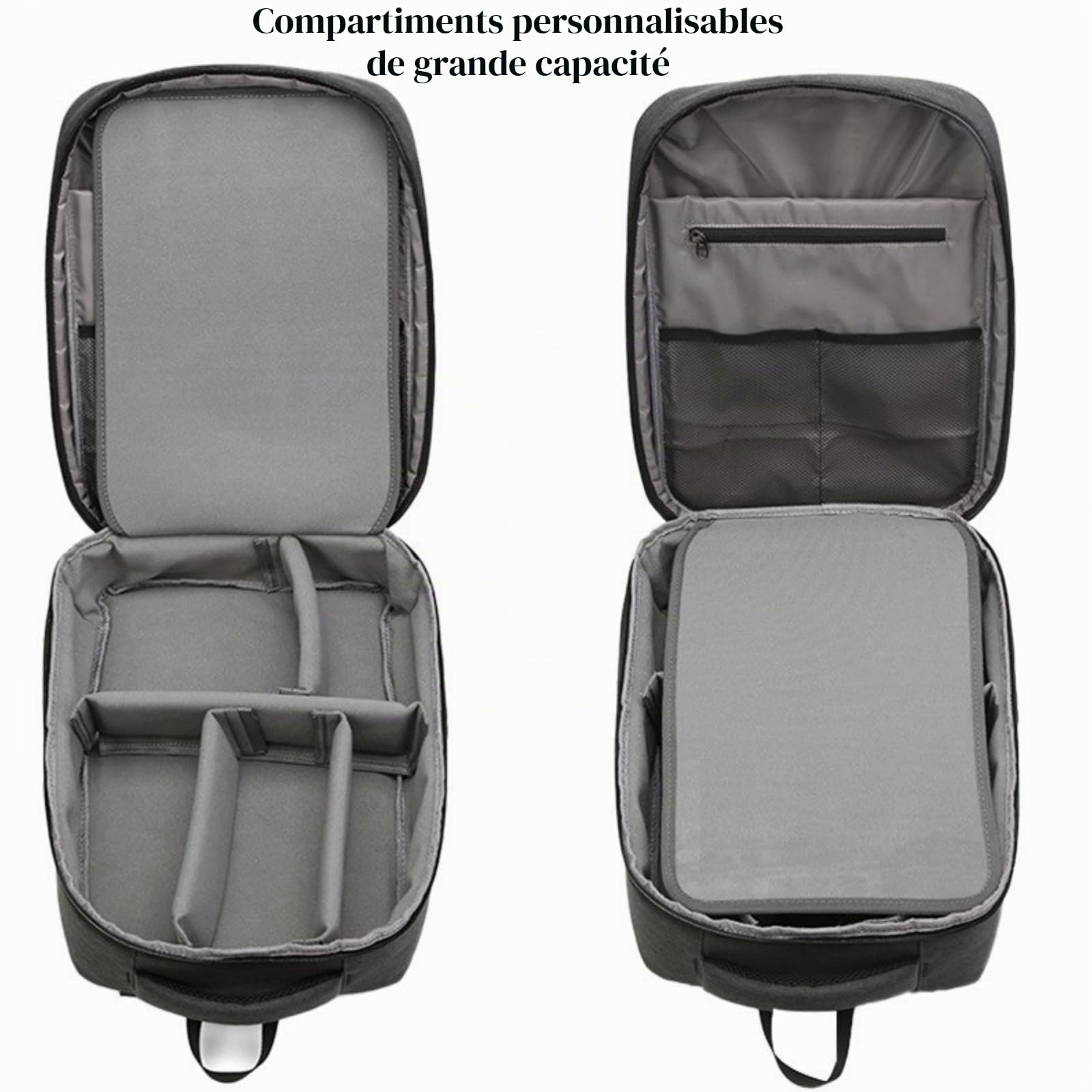 Sac à Dos pour DJI Avata 360, Drone/RC 2/Goggles N3/Goggles 3 Étui Case Bag, DIY Sac de Transport Sacoche de Voyage Étui de Rangement Accessoires pour DJI Avata 360 Combo/Avata 2 Combo