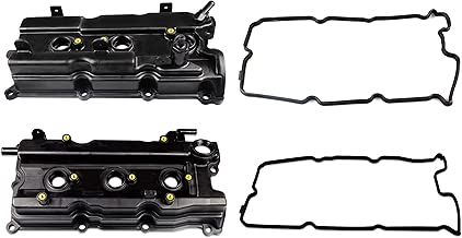 BOXI LH & RH Valve Covers with Gasket & Spark Plug Seals for 2002-2004 Infiniti I35/ 2002-2006 Nissan Altima/ 2002-2008 Maxima/ 2003-2007 Murano/ 2004-2009 Quest/ 132648J102+132648J102 - coolthings.us