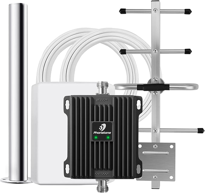 Cell Phone Signal Booster for Home and Office with Antenna