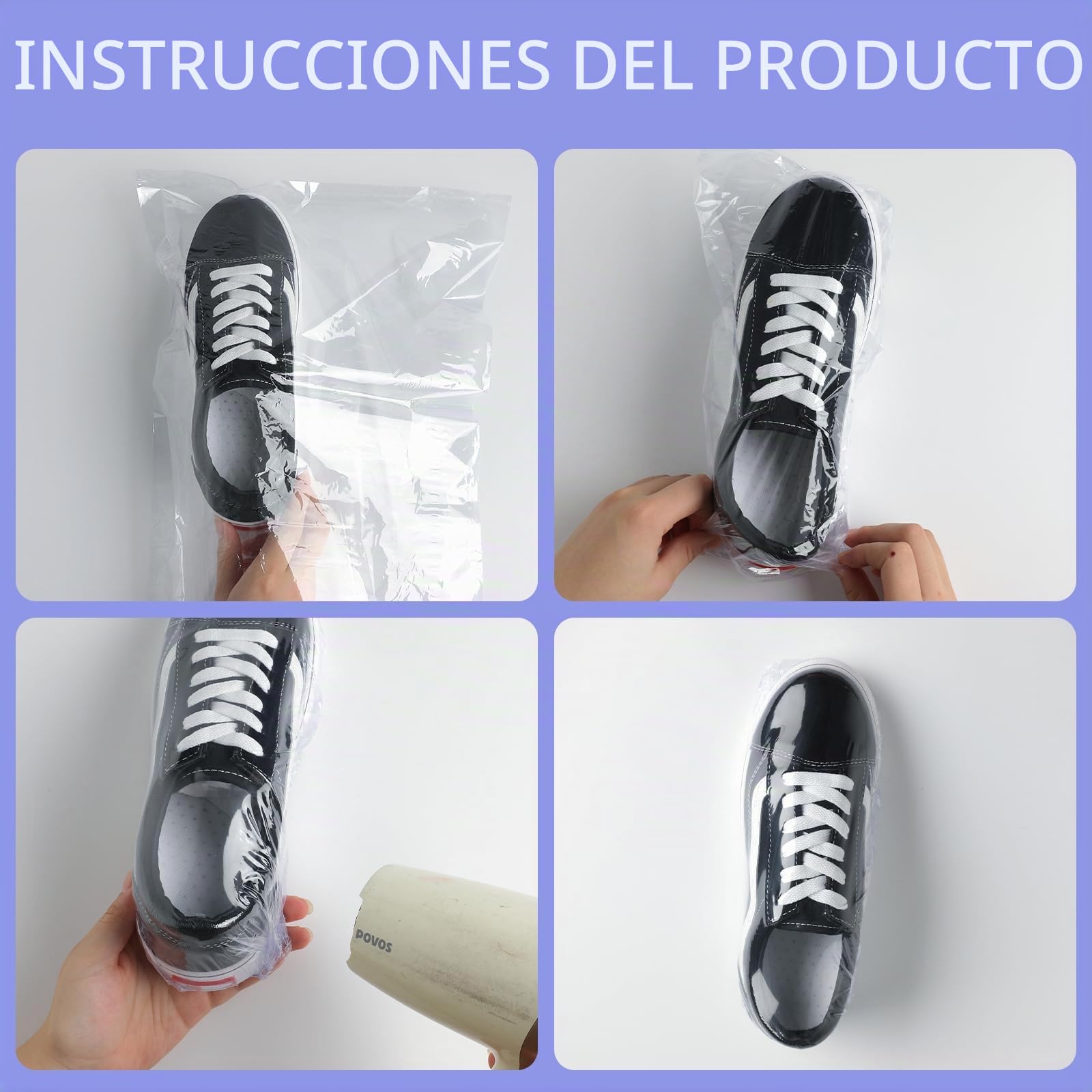 Bolsa Termorretráctil 100 Piezas Bolsas de Envoltura Retráctil Bolsa de Película Retráctil Transparente para Paquete de Botellas Libros Regalos Jabones y Manualidades (100PCS 30 * 50CM)