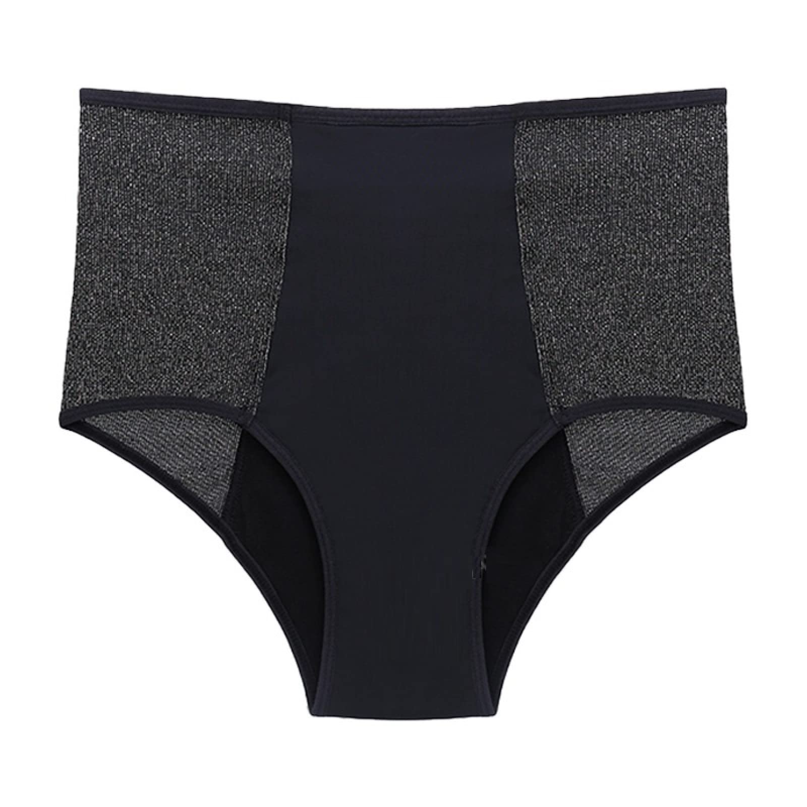 Bragas Mujer Algodon 2/4 Uds Ropa Interior fisiológica sin servilletas sanitarias de Cuatro Capas de Gran tamaño Pantalones Sanitarios menstruales para tía Femenina
