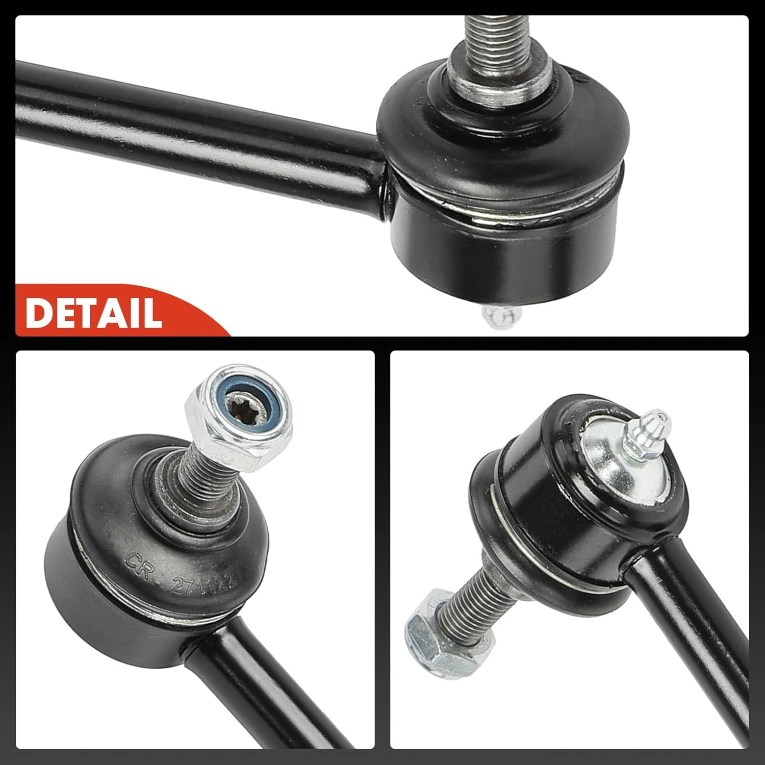 A-Premium 2 x Front Sway Bar Links Stabilizer Bar Links, Compatible with Porsche 911 1999/2002-2005
