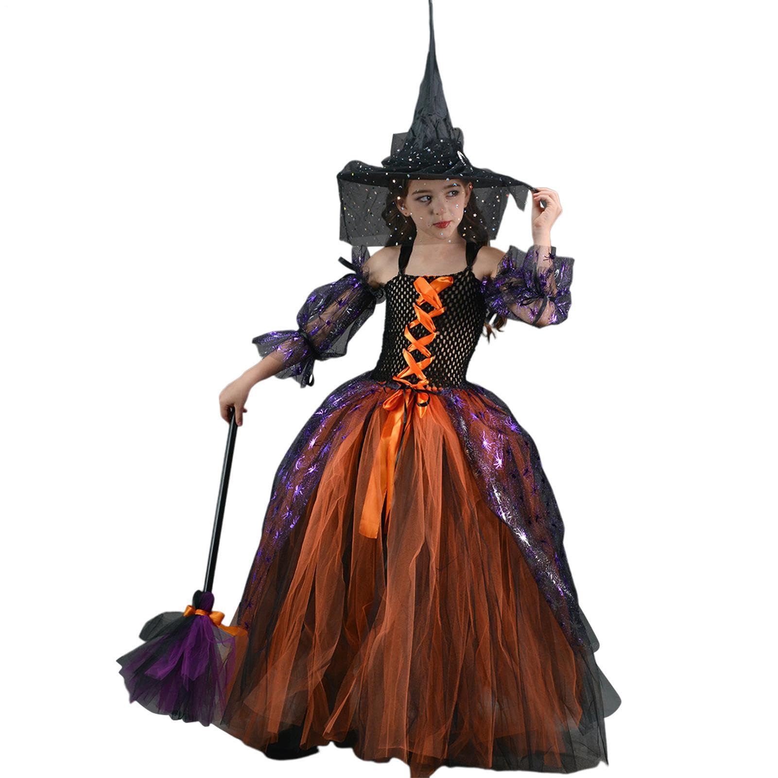 Generico Kostiumy dla dziewczynek na Halloween Sukienki do roli Halloween