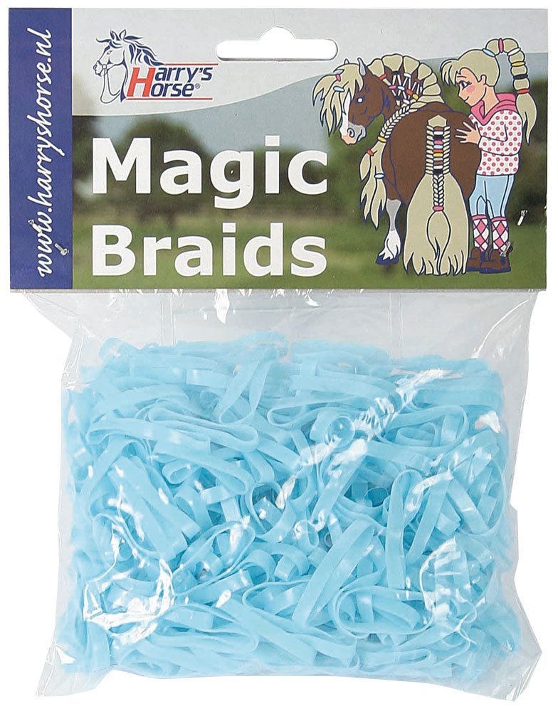Harry's Horse Magic Braids, zak, Farbe:hellblau