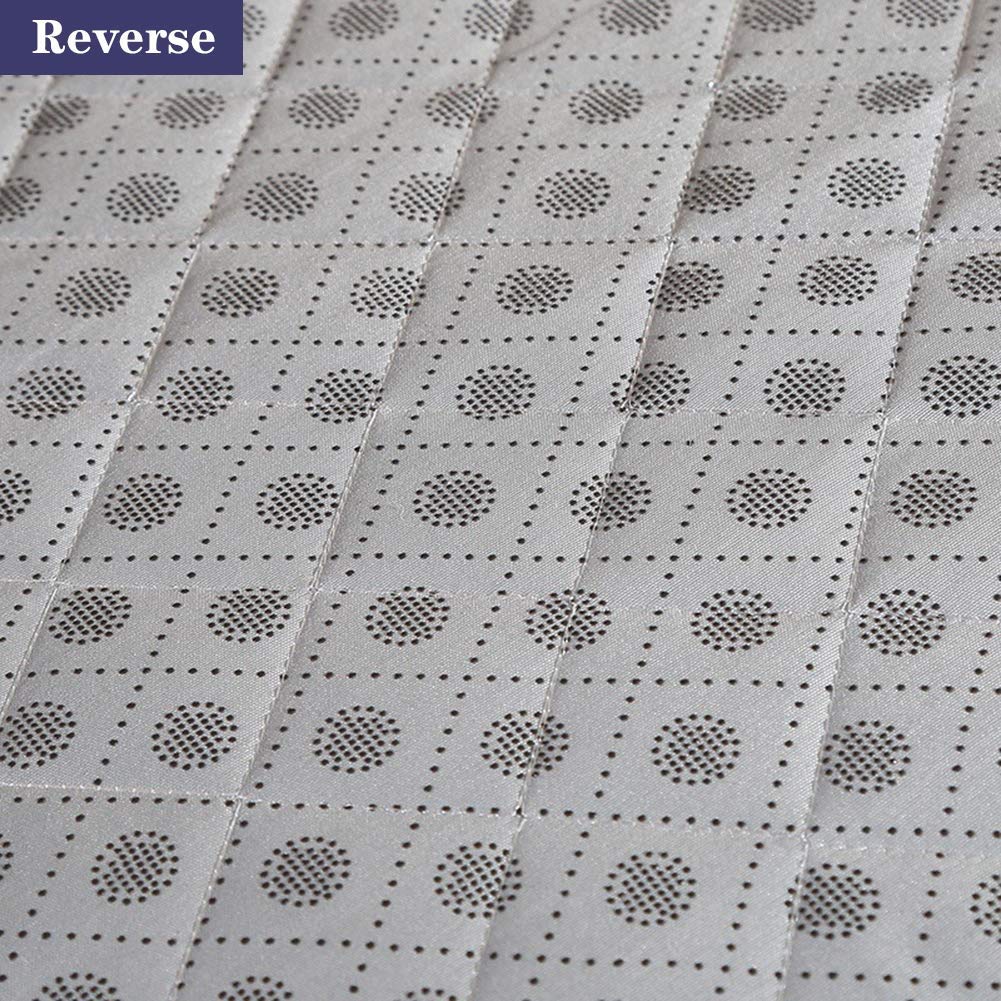 Japanse vloermatras Futon matras dikker tatami mat kussen voor slapen opklapbare rolmatras jongens meisjes slaapzaal matras kussen ligbed bedjes en slaapbank blauw 200x220 cm-grijs_120x2