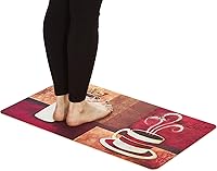 Vista 2 de Alfombrillas de cocina Premium Comfort (paquete de 2) (Cafe Moderno Dahlia)*