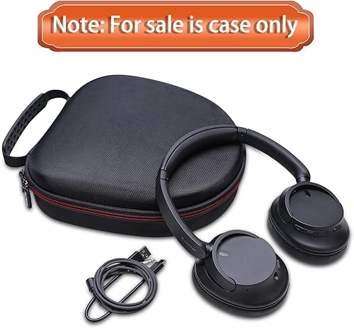 Miniatura 8 de LTGEM - Funda compatible con Sony WH-CH720N  WH-CH520  WHCH710N  WH-CH510 Auriculares inalámbricos con cancelación de ruido Bluetooth sobre la