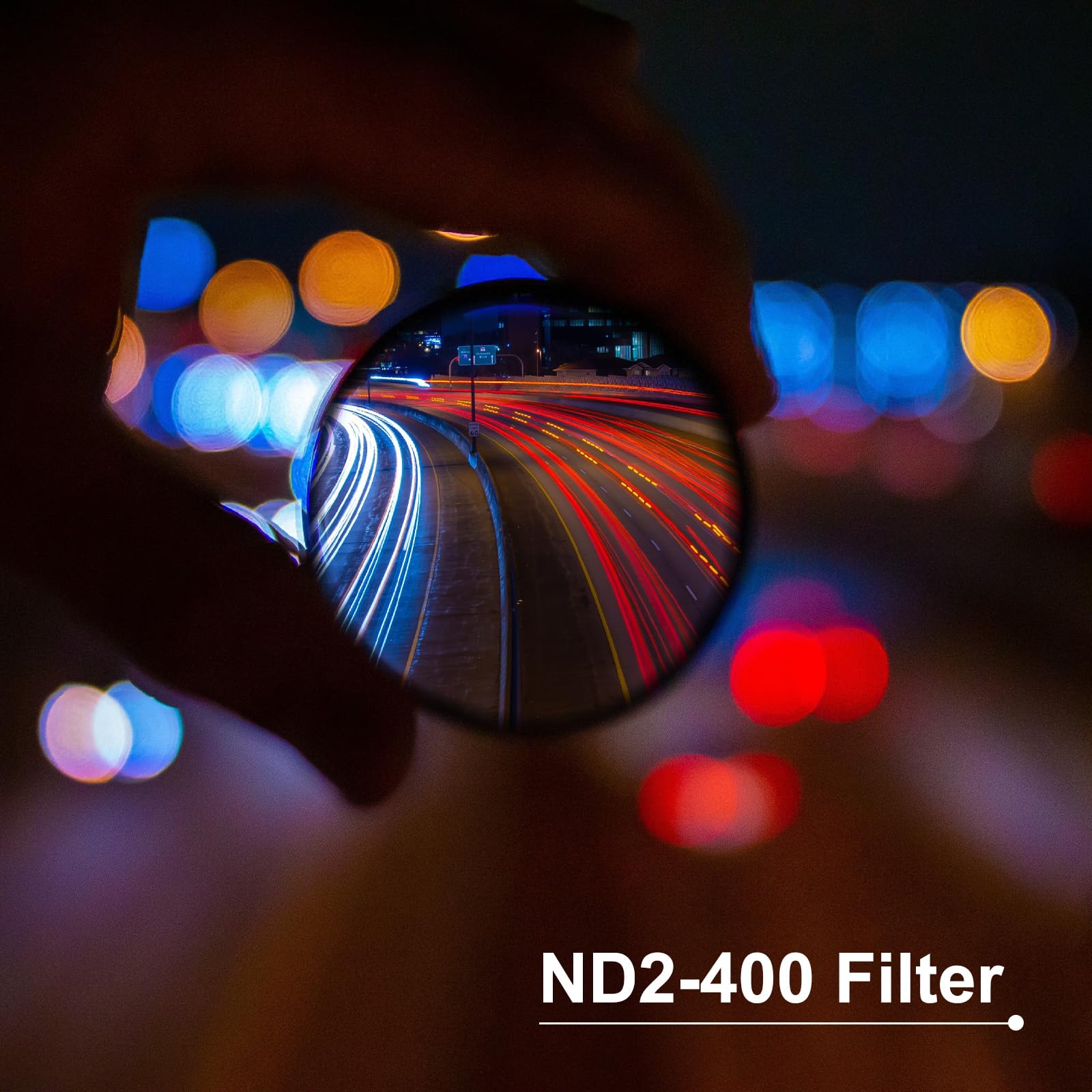 Filtro ND Variabile QUARKZMAN 72mm – Da ND2 A ND400 Per Foto Paesaggistica, Cascate E Giochi Di Luce, In Vetro Ottico Con Ghiera In Alluminio