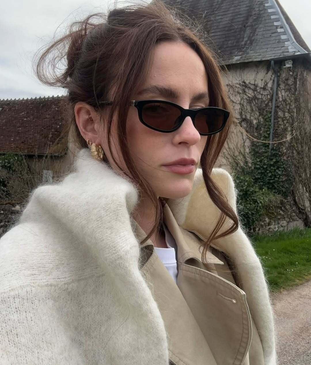 Sunglasses for Women Retro Oval 90s Sun Glasses Lightweight Vintage Cat Eye Trendy Shades UV400 Protection Lens Leopard Print/Tea image 5 of 7 B0FBM5MHFQ