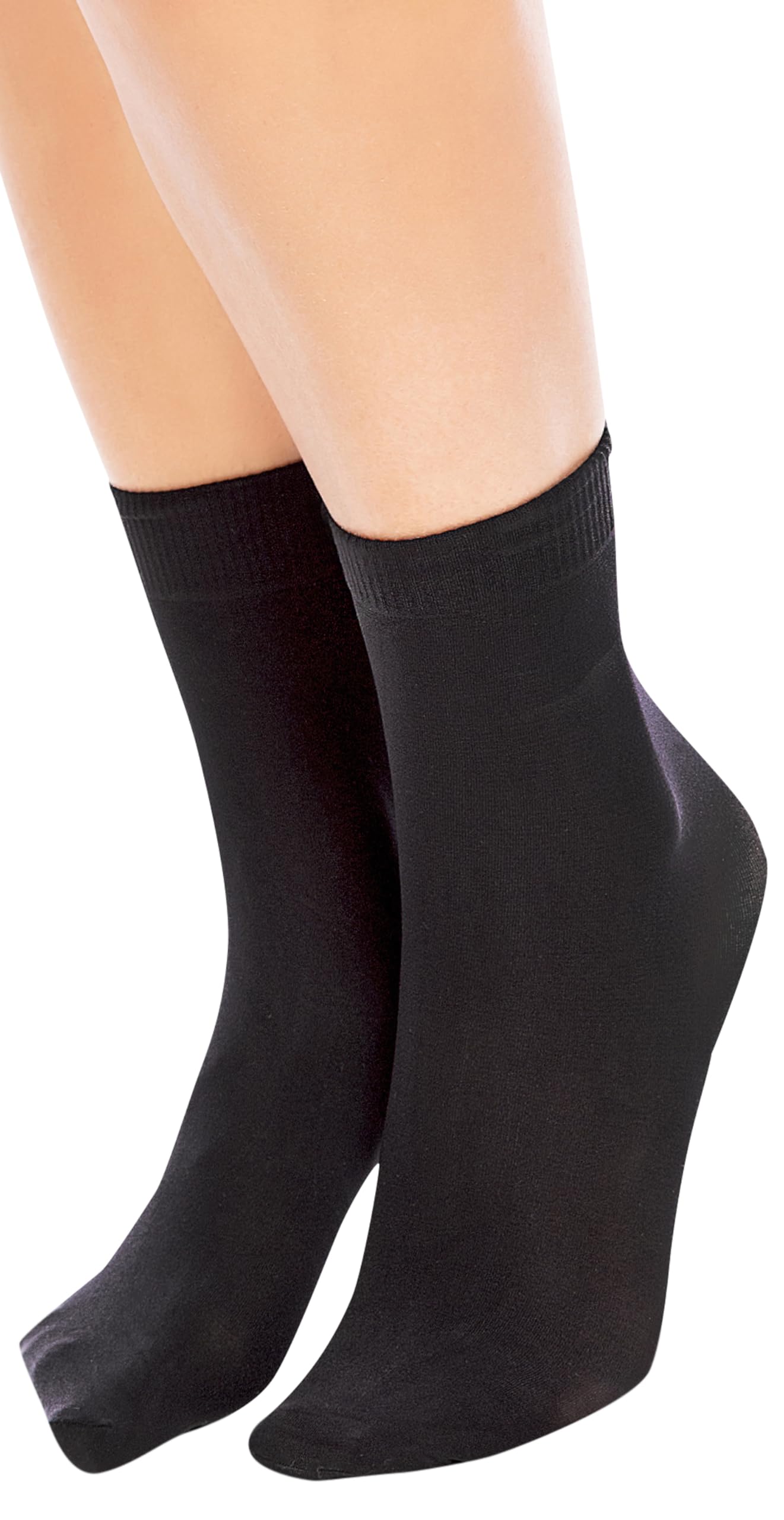 GLAMORY Soft Micro 40 Socks, black, Einheitsgröße Große Größen