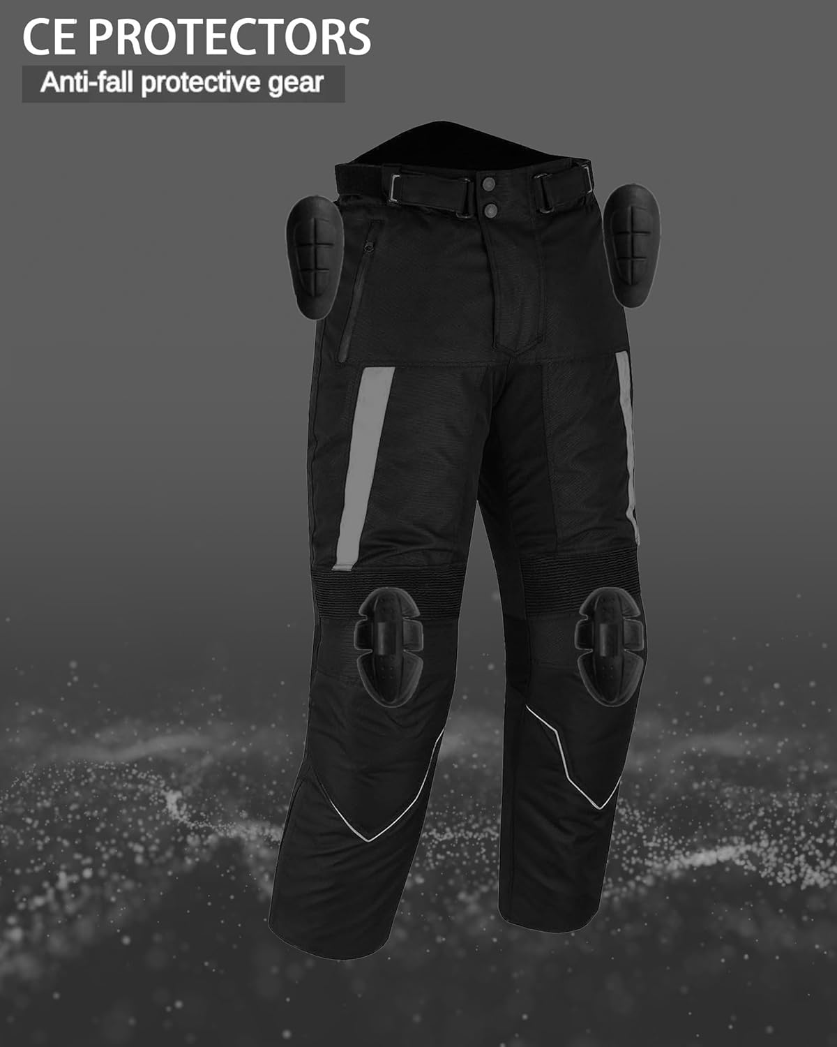 Motorcycle Pants for Men Women Armored Cordura Motocross Cargo Work Touring Motorbike Protection Trouser Waterproof