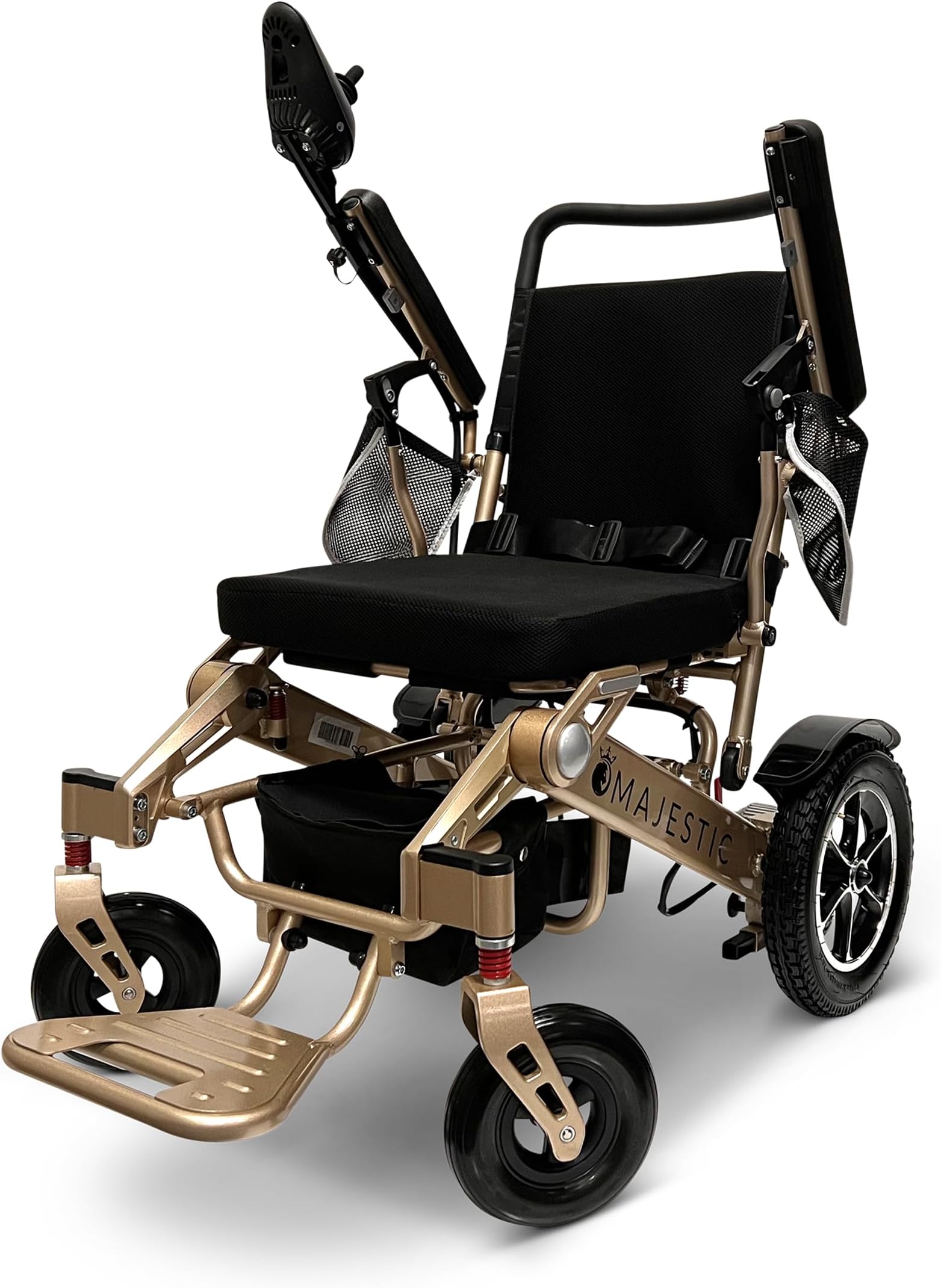 Electric Wheelchairs for Adults, 350 lbs Capacity, Up to 13 Miles Range, Lightweight Wheelchair for Seniors,Remote Controlled Wheel Chair, All Terrain, Airline and Cruise Approved, IQ-7000 by Majestic