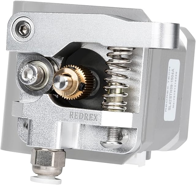 Redrex Metal Bowden Extruder Upgrade Spring Adjustable Feeder for Creality Ender 3 V2 Ender 3 Pro Ender 5 CR10 ANET A8 and other Reprap DIY Prusa 3D Printers