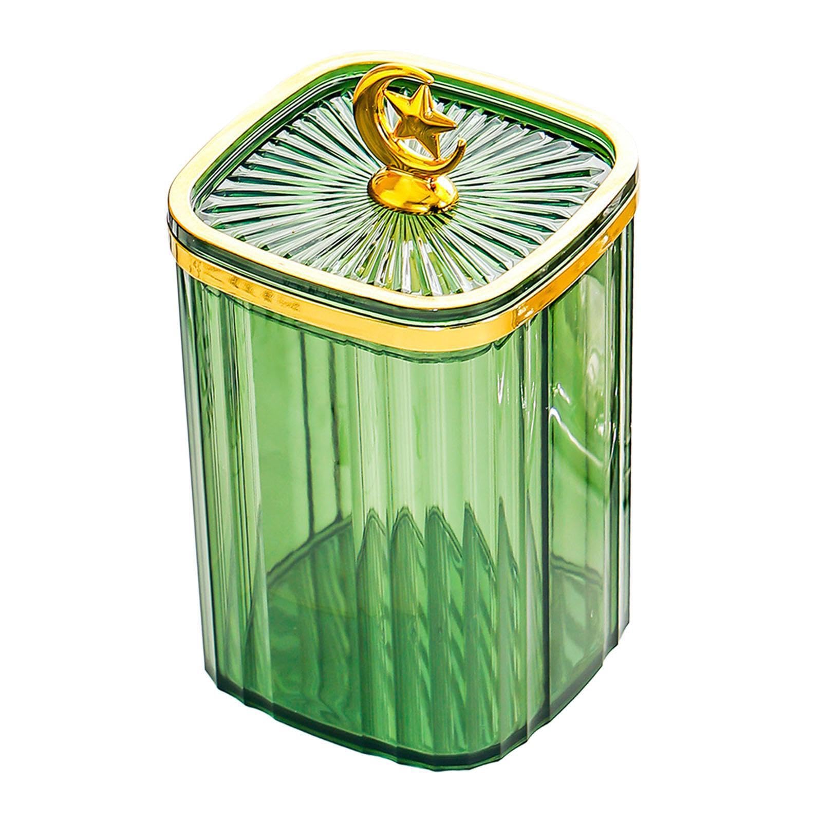 ALCXAZS for Creative Kitchen Canister Dustproof Airtight Storing, green, L