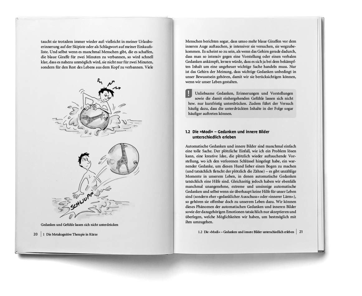 Sorgenlos und grübelfrei: Wie der Ausstieg aus der Grübelfalle gelingt. Selbsthilfe und Therapiebegleitung mit Metakognitiver Therapie. Mit Online-Material