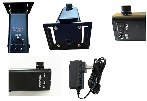 Nuevo motor de asador de velocidad variable mejorado de 0 a 55 rpms parrillas de propano adecuadas para asar café por favor lee la descripción sin