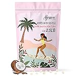 Ajoura 2.5 lb Wax Beads for Hair Removal - Premium Hard Wax for Coarse Hair, Ideal for Brazilian Bikini, Legs, Face, Underarms, Arms, Chest, Back - Sensitive Skin for Efficient Home & Salon Waxing