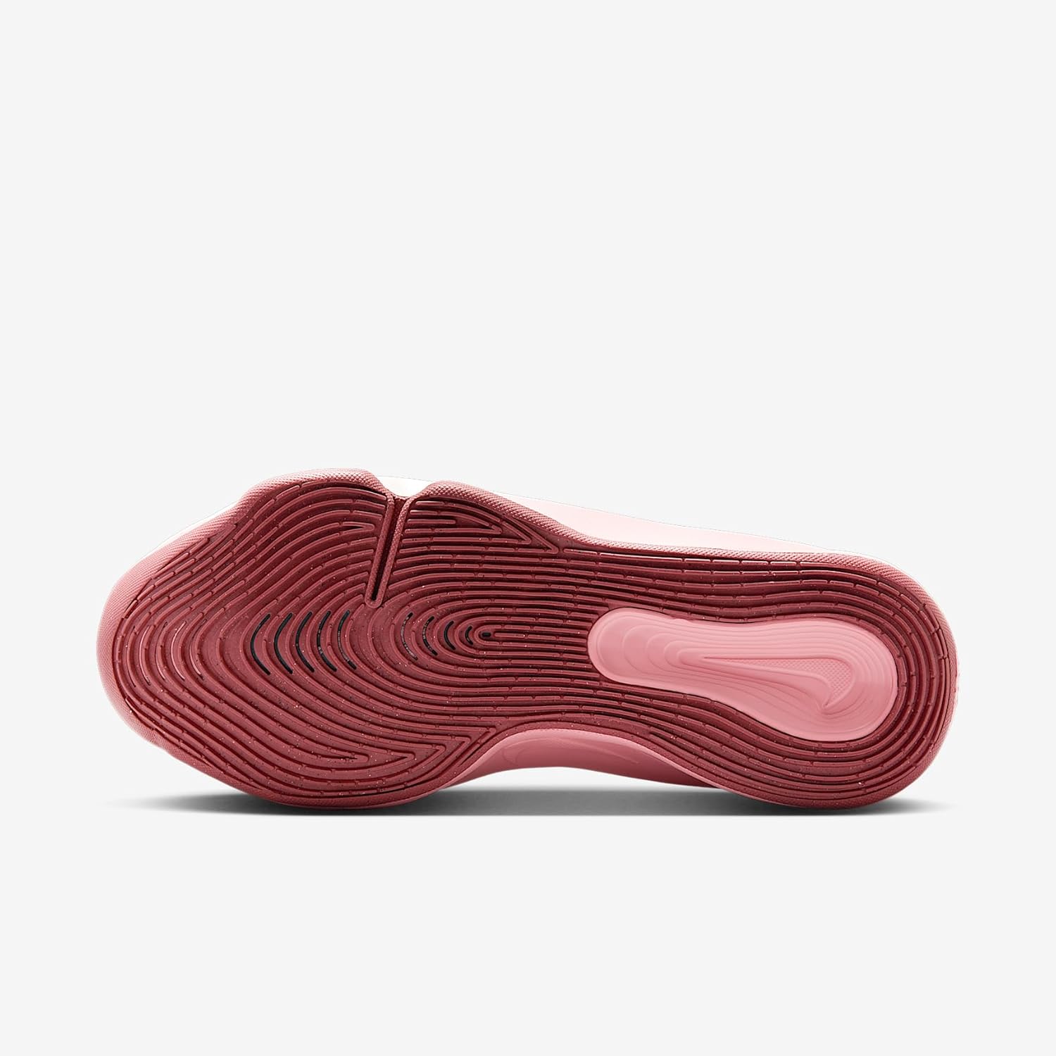 Nike G.T. Hustle 3 Basketball Shoes (Red Stardust/Metallic Silver/Pink Tint/Pale Ivory) Size 14