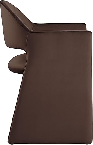 Miniatura 6 de Modway Talia Performance - Sillón de comedor de terciopelo en color marrón chocolate Marrón chocolate,Alabaster,Carbón vegetal,Moca,Verde (Moss