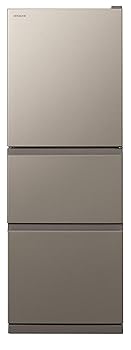 【保証付】日立 3ドア冷蔵庫 R-27V 265L 2024年製 省スペース設計 推奨品】日立 冷蔵庫 265L 右開き 3ドア 幅54cm シンプル