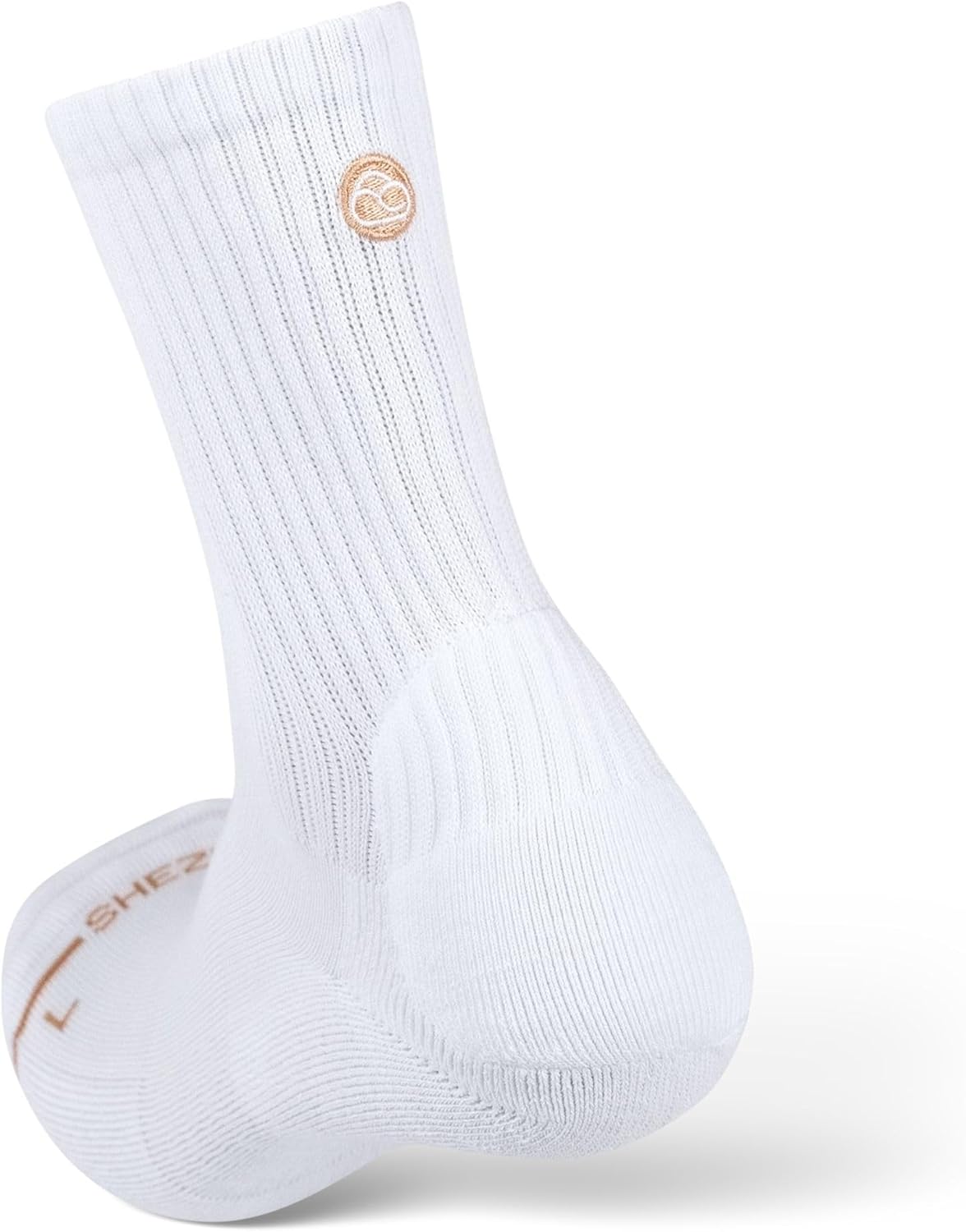 SHEZZA Anti-Blister Cushion Heel Padded Crew Sock-Breathable,Comfortable-seen on TikTok