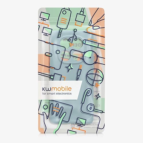 Vista 370 de kwmobile Funda compatible con Xiaomi Redmi Note 11 / Note 11S - Funda protectora de silicona TPU suave y delgada - Azul Báltico Azul (Baltic Blue)