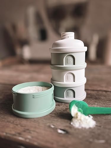 Miniatura 6 de BEABA Contenedor de fórmula y aperitivo, dispensador de fórmula para bebés, contenedor de almacenamiento de aperitivos para bebés pequeños, con