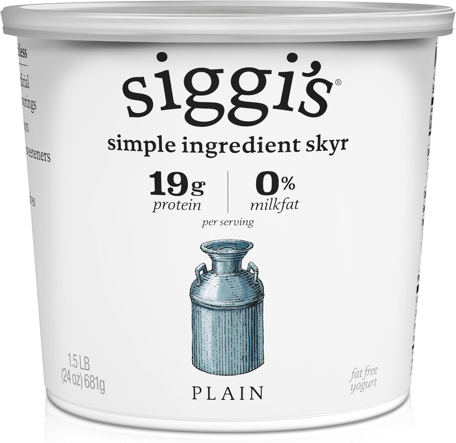 siggis Siggis Icelandic Strained Nonfat Yogurt