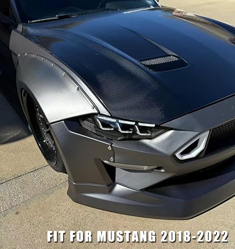 Miniatura 5 de Faros delanteros TT-ABC Mods para Ford Mustang 2015 2016 2017 y Shelby GT350 GT500 Full LED (2015-2017)