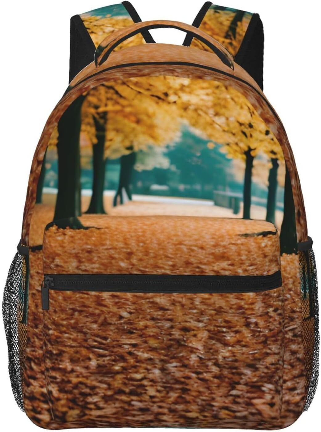 Le Papillon - Sac à Dos Anti Vol Imprimé Plume Pour Femme, Tissu Oxford