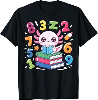 Funny Math Day Preschool Number Day Kids Maths T-Shirt