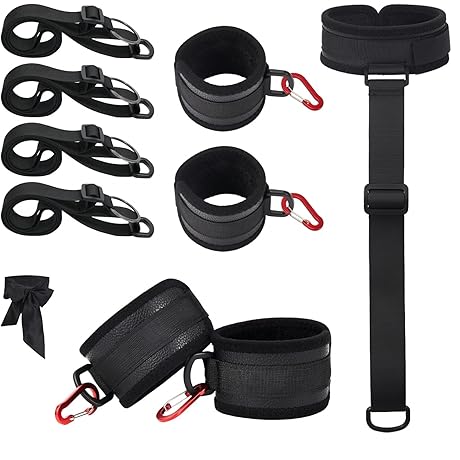 Playfully Provocative Under-the-Bed Bondage Restraint Kit for Couples