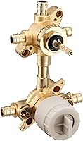 Vista 1 de Moen U362CXS M-CORE Mixing Valve with 3 or 6 Function Integrated Transfer Valve with Cold Expansion PEX Connections and Stops