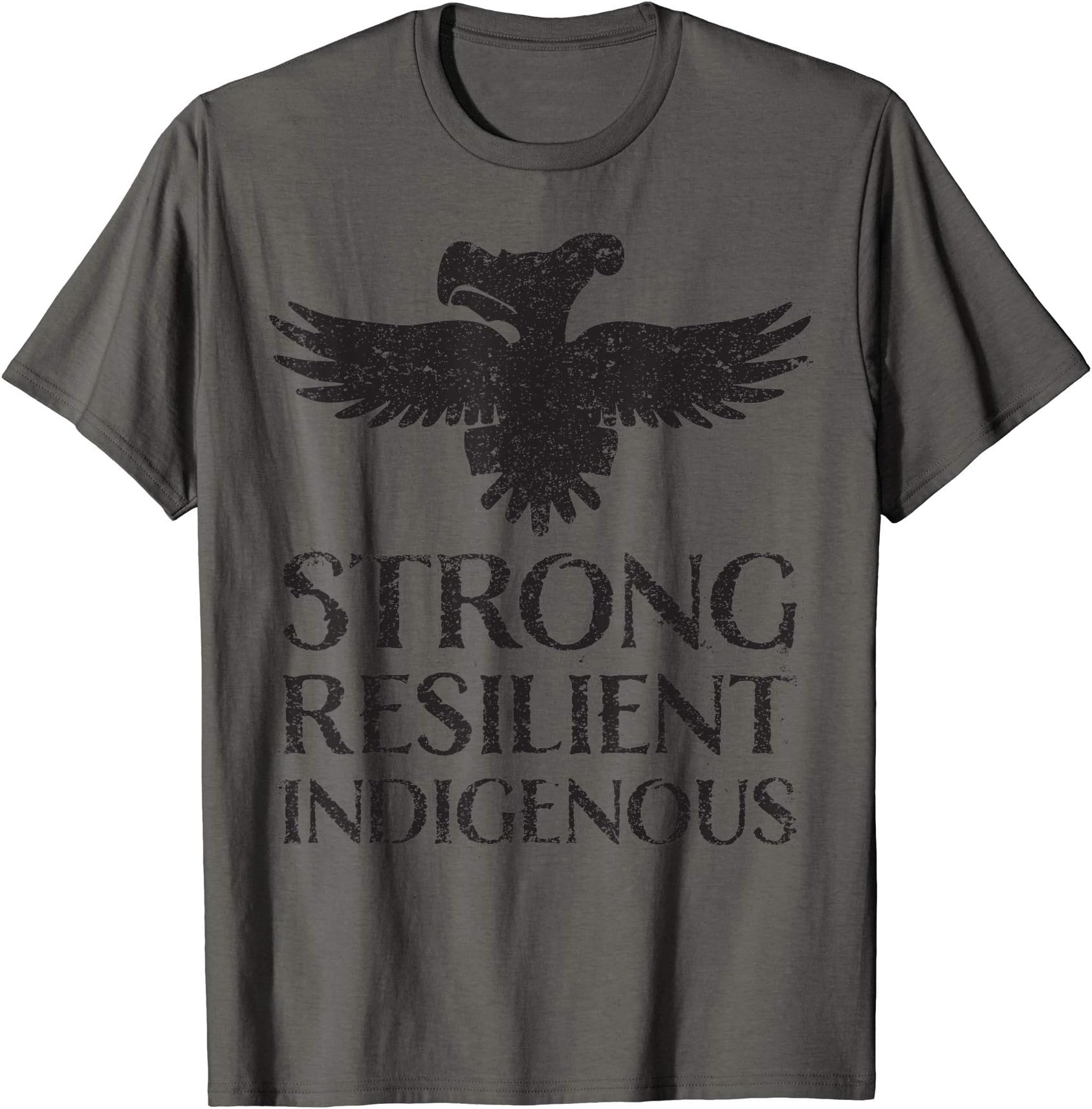 NATIVE DESIGNED TEESSTRONG RESILIENT INDIGENOUS THUNDERBIRD NATIVE AMERICAN BIRD T-Shirt