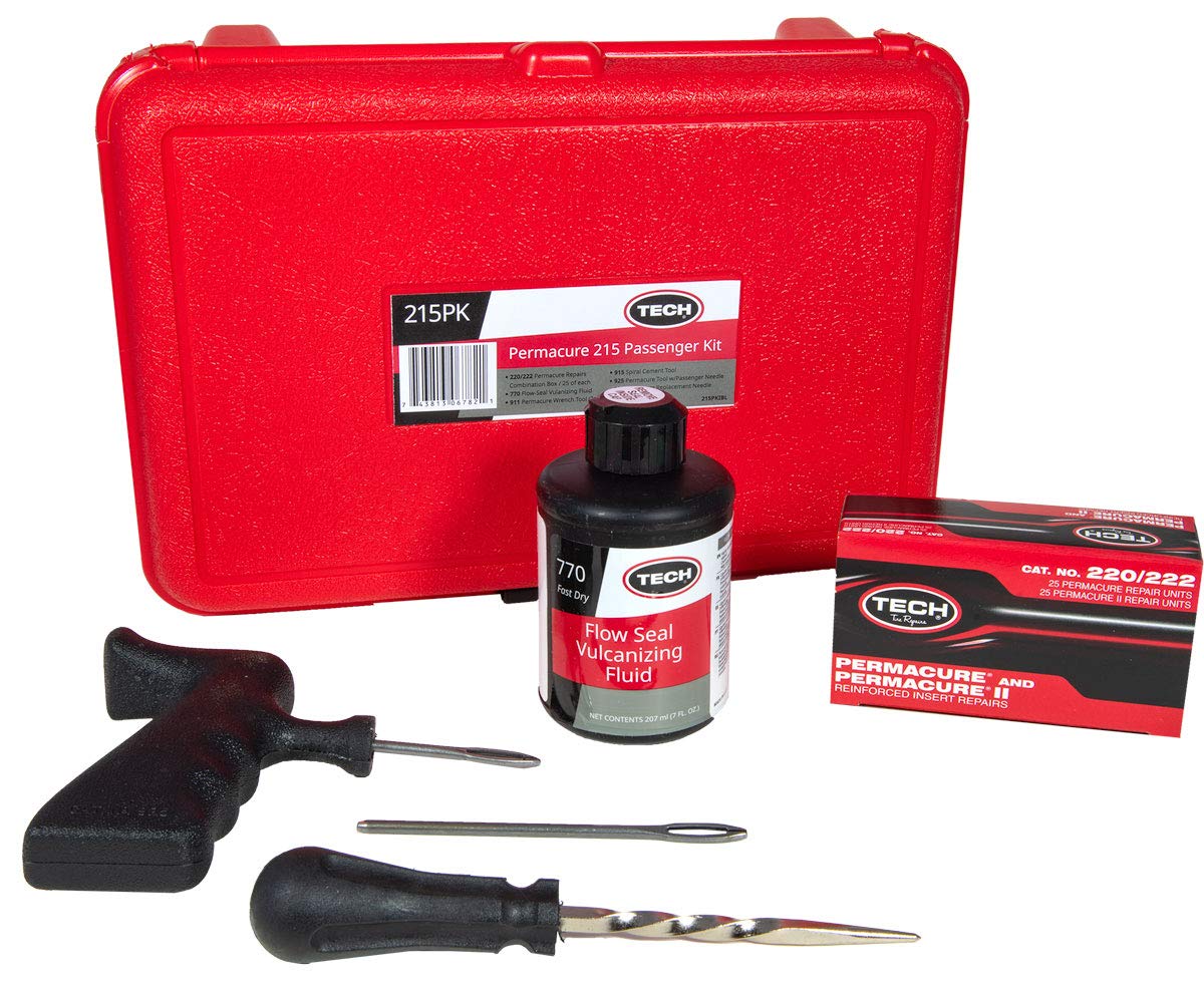 TECH Permacure Passenger Tire Repair Kit The Ideal Size Tire Repairs