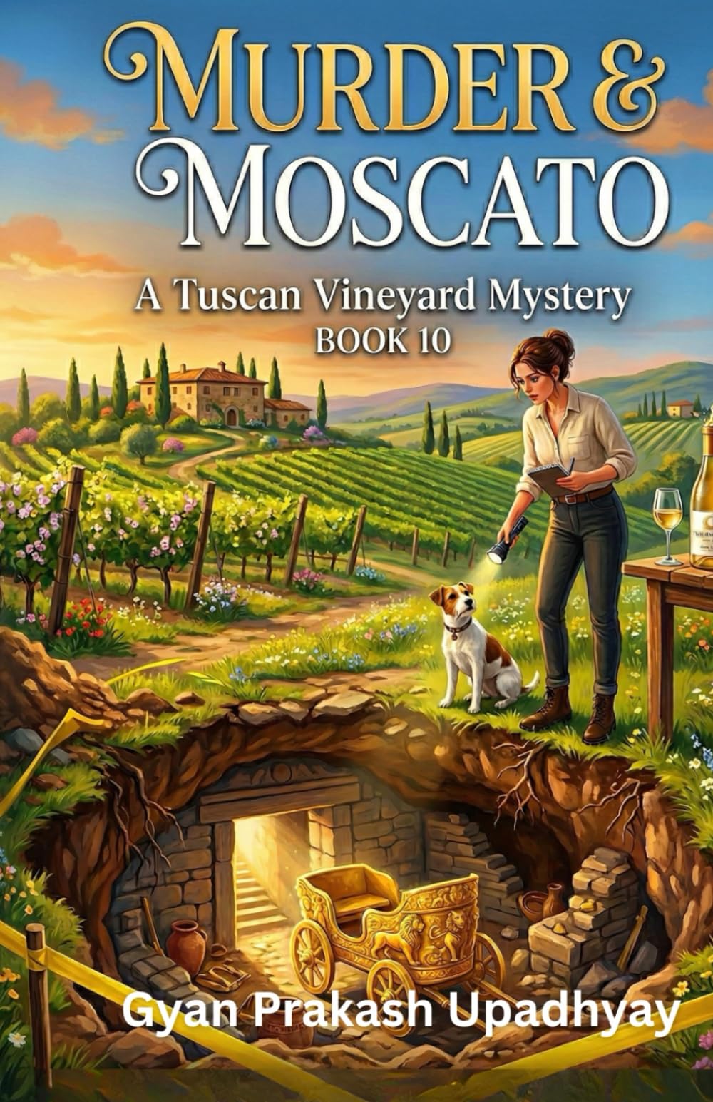 MURDER & MOSCATO: The Tuscan Vineyard Mysteries: Book 10