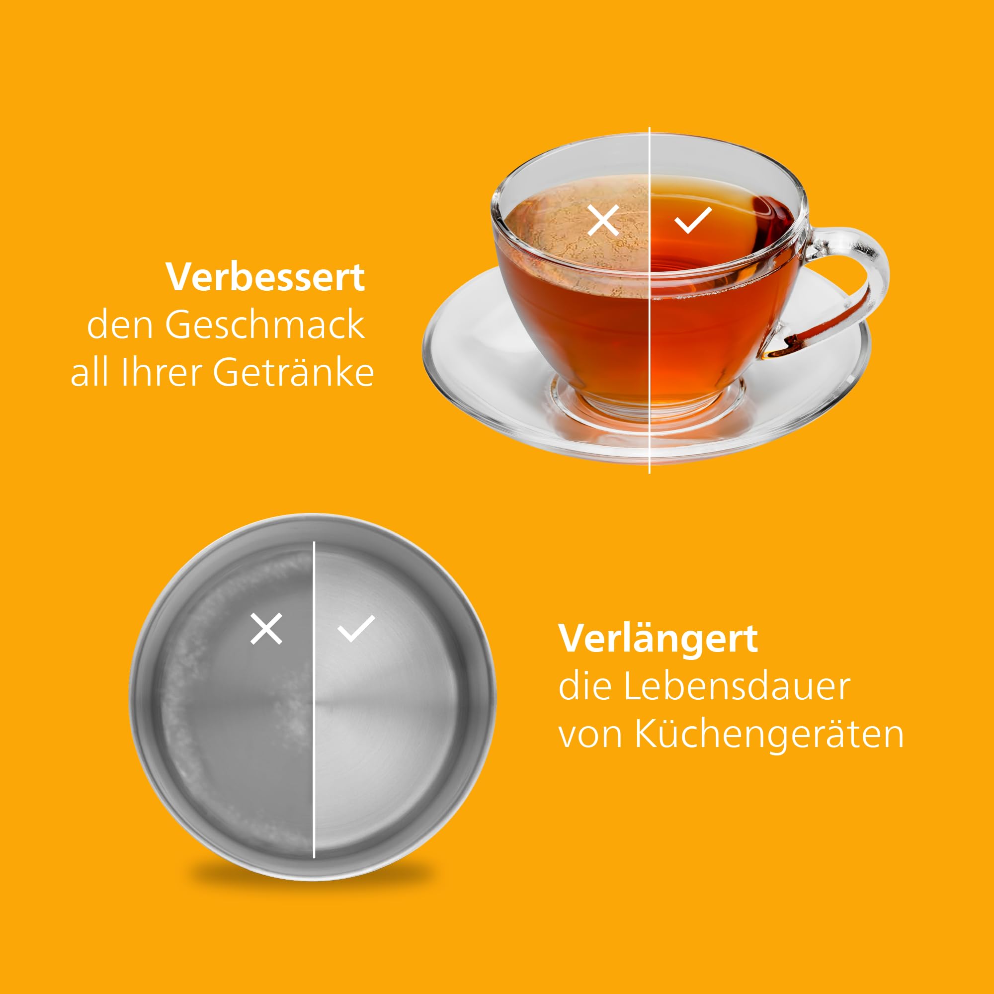 Philips 6100 Umkehrosmose-Wasserspender: Heißes, gereinigtes Wasser in Sekunden, 5-in-1-Umkehrosmosefilter-Filter reduziert >110 Schadstoffe, 3:1 Rein-Abwasser, UV-C-Schutz, keine Installation, 2000L